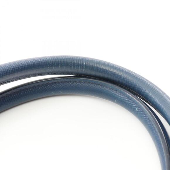 PRADA Blue Leather Saffiano Bag - Picture 9 of 10